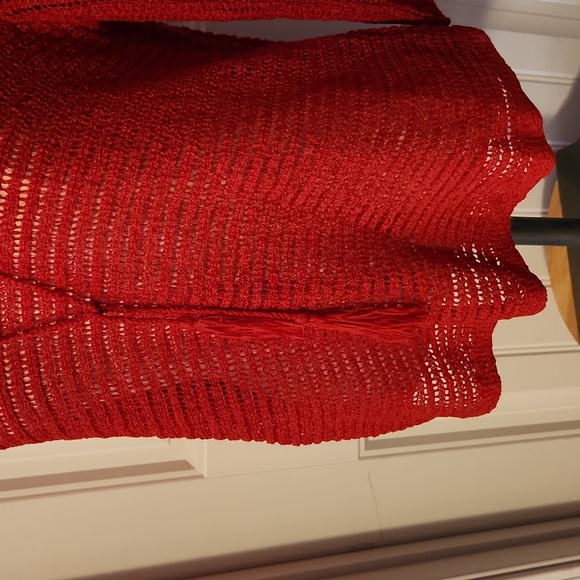 Knit beach coverup top - Picture 4 of 7